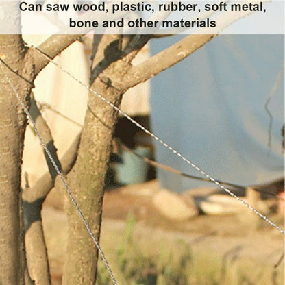 Sandsberg | Drahtsäge für Garten und Outdoor – Kompakte Säge für Abenteuer und Gartenarbeit