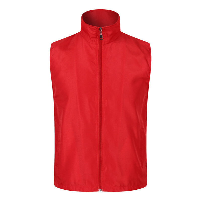 VAN | Ärmellose Fahrradjacke | Leichte Weste | Windjacke | Windweste
