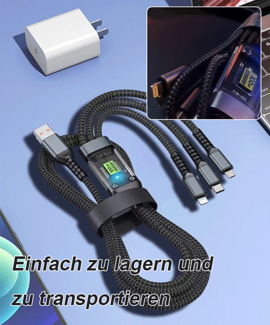 Sandsberg 3-in-1-Schnellladekabel