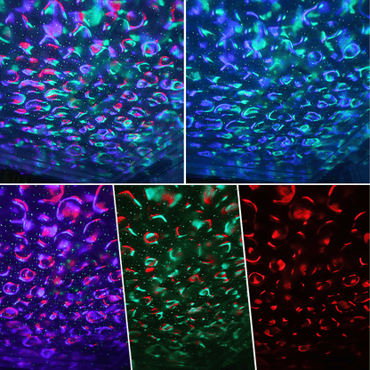 Sandsberg | StellarBeam - 5-in-1 Galaxy-Projektor mit Bluetooth-Lautsprecher