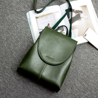 Trendiger Leder Rucksack für Frauen - Stilvoll, Vielseitig & Nachhaltig