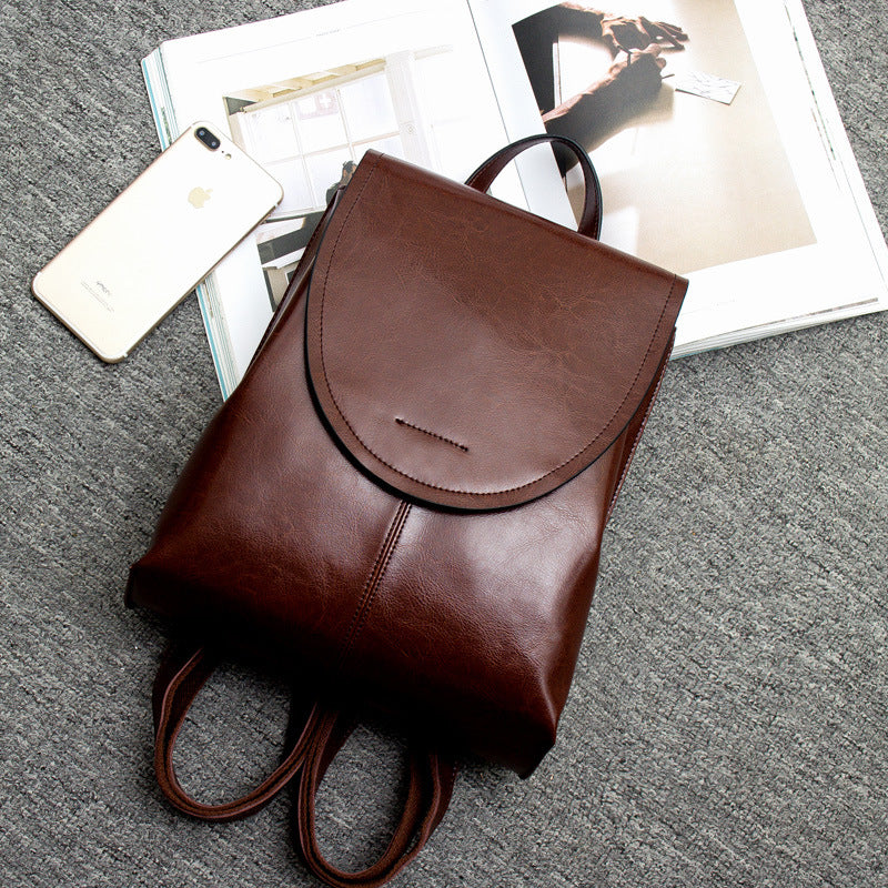 Trendiger Leder Rucksack für Frauen - Stilvoll, Vielseitig & Nachhaltig