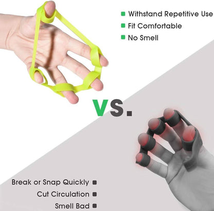 Sandsberg | 6-teiliges Handstärker-Set zur Stärkung der Griffkraft & Schmerzlinderung