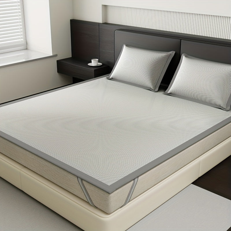 Sandsberg | AeroCool Kühler Matratzenschutz – Atmungsaktive Eis-Seiden-Bettbedeckung für heiße Schläfer