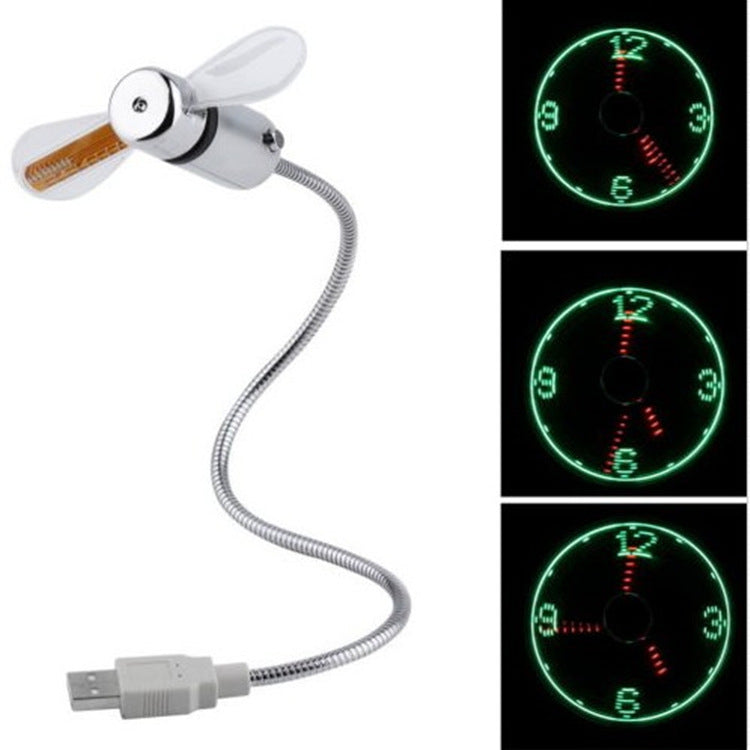Neuer kreativer USB LED-Uhrenventilator