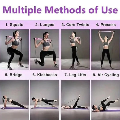 Sandsberg | Tragbares Pilates-Trainingsgerät mit Widerstandsbändern