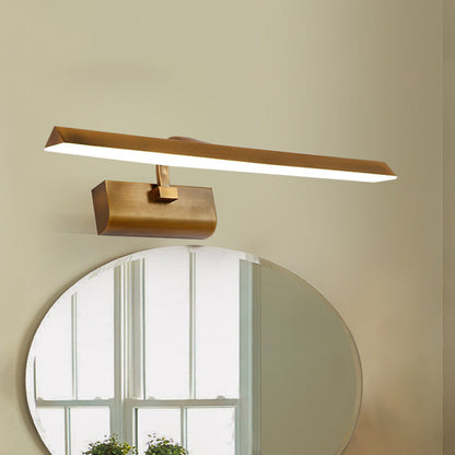 Sandsberg | LED Lineaire Vanity Lamp Traditionele Messing Metaal Wandlamp Licht Armatuur voor Badkamer in Wit/Warm/Natuurlijk Licht, 16"/20"/24" L