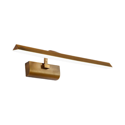 Sandsberg | LED Lineaire Vanity Lamp Traditionele Messing Metaal Wandlamp Licht Armatuur voor Badkamer in Wit/Warm/Natuurlijk Licht, 16"/20"/24" L