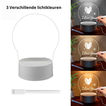 Sandsberg | Künstlerische Nachtlampe | Gestalten Sie Ihr eigenes Design