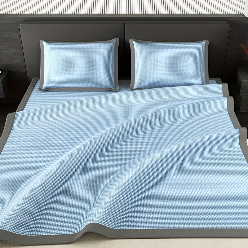 Sandsberg | AeroCool Kühler Matratzenschutz – Atmungsaktive Eis-Seiden-Bettbedeckung für heiße Schläfer