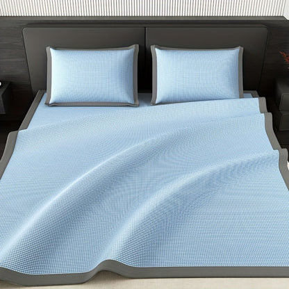 Sandsberg | AeroCool Kühler Matratzenschutz – Atmungsaktive Eis-Seiden-Bettbedeckung für heiße Schläfer