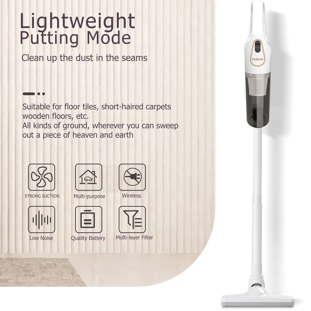 Ideales Geschenk - Kabelloser Staubsauger