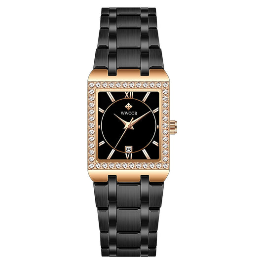 Grip Love Belt Uhr mit Diamanten