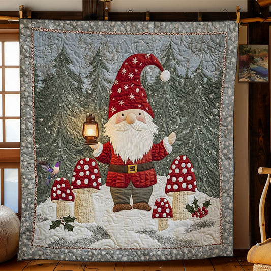 Pilzgnom Noel Quilt
