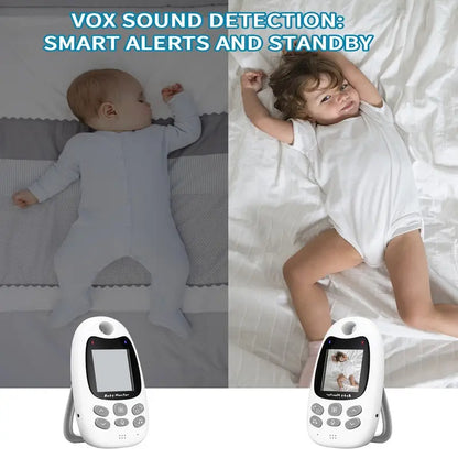 Sandsberg | LittleGuard Baby Monitor – Drahtloses Video- & Audio-Monitor mit Nachtsicht & Zwei-Wege-Gespräch