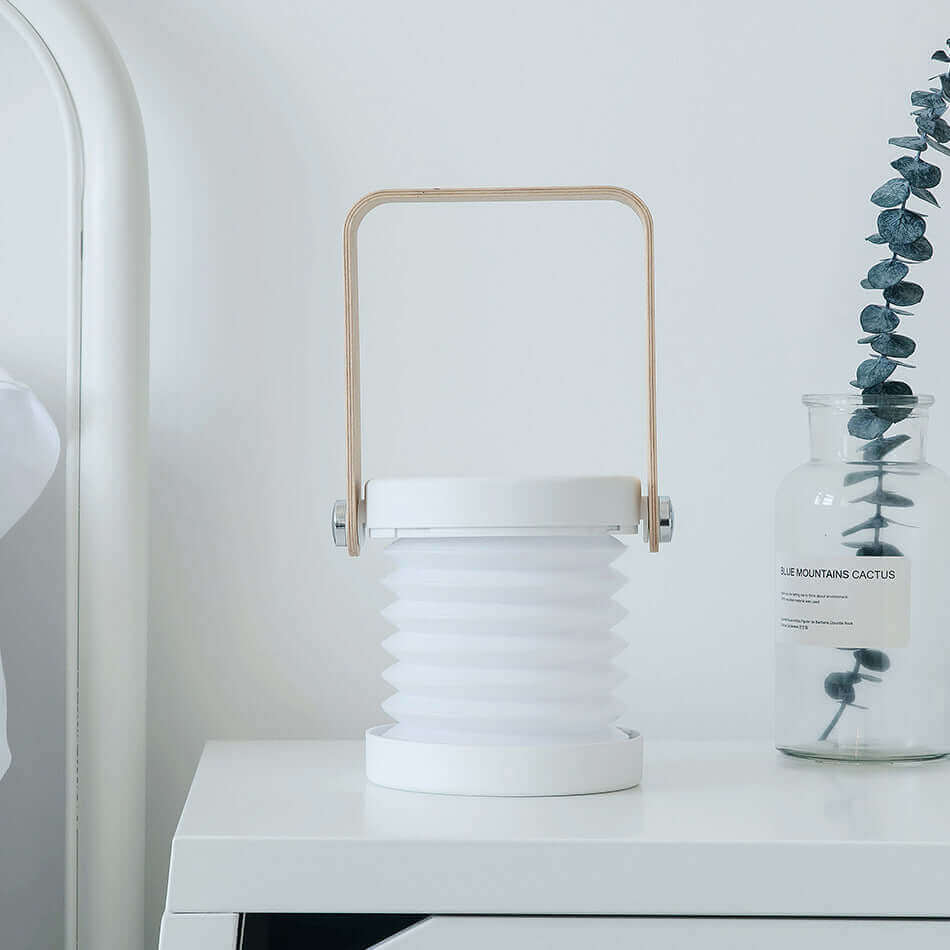 Faltbare Touch-Dimmbar Lese-LED-Nachtlicht Tragbare Laterne Lampe USB Wiederaufladbar Für Wohnkultur