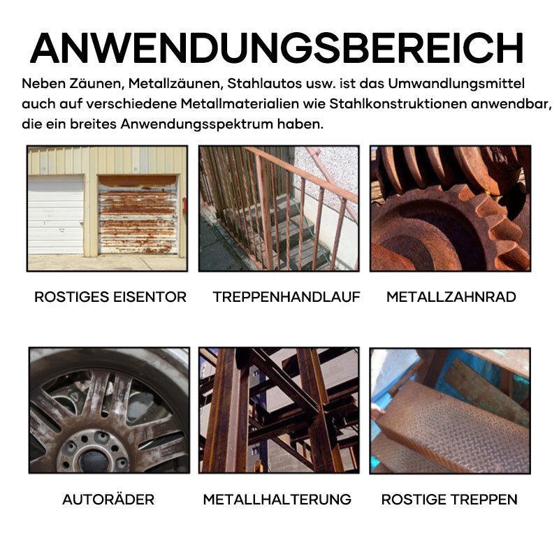 Multifunktionaler Metallrostlöser