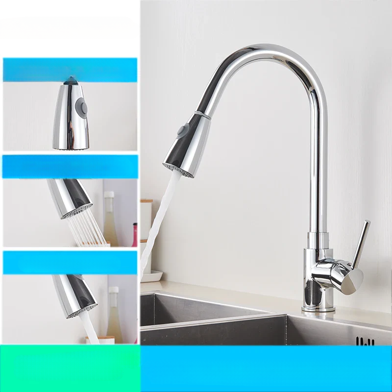 FlexStream Wasserhahn - Stilvolle Küchenarmatur mit flexiblem Auslauf