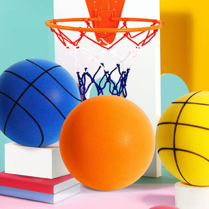 Stille basketbal voor kinderen, binnen 