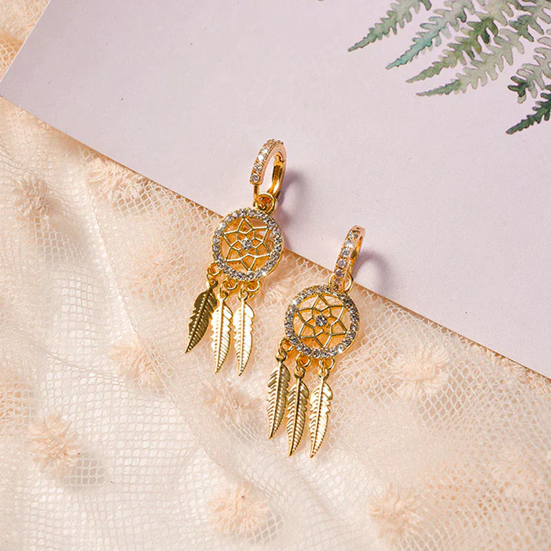 Evani️ | Elegante Verfeinerung mit Ohrringen aus 14-karätigem Gold