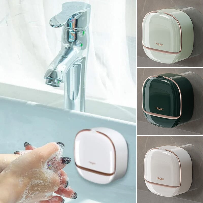 Wasserdichte Seifenschale mit Abflussbox