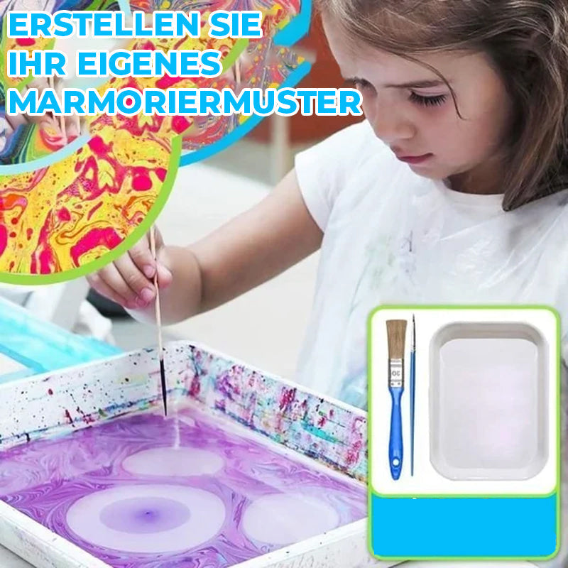 Malset für Wassermarmorierung