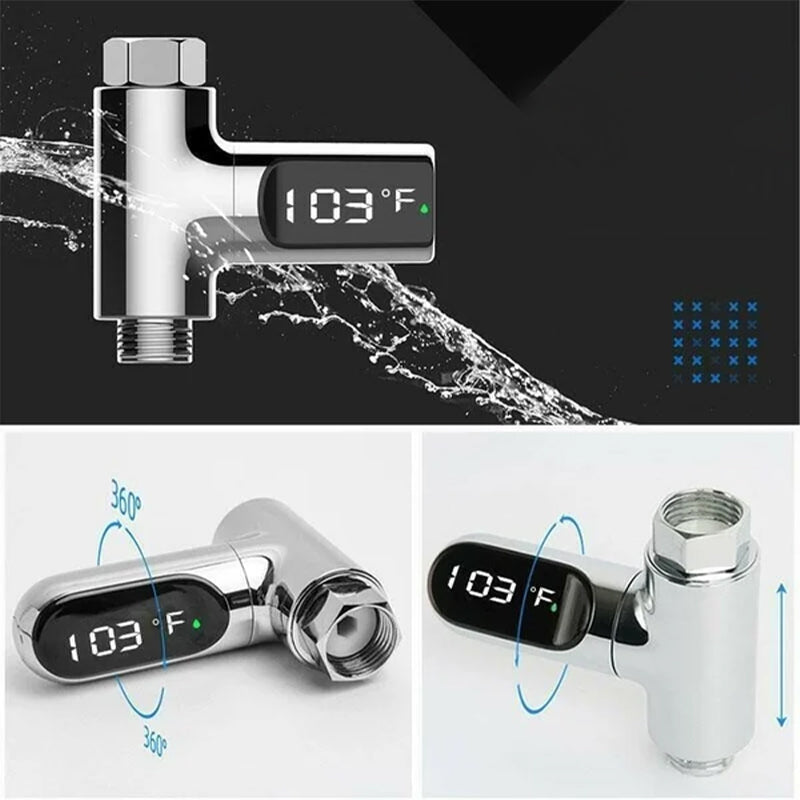 LED-Wassertemperaturanzeige für Duscharmatur