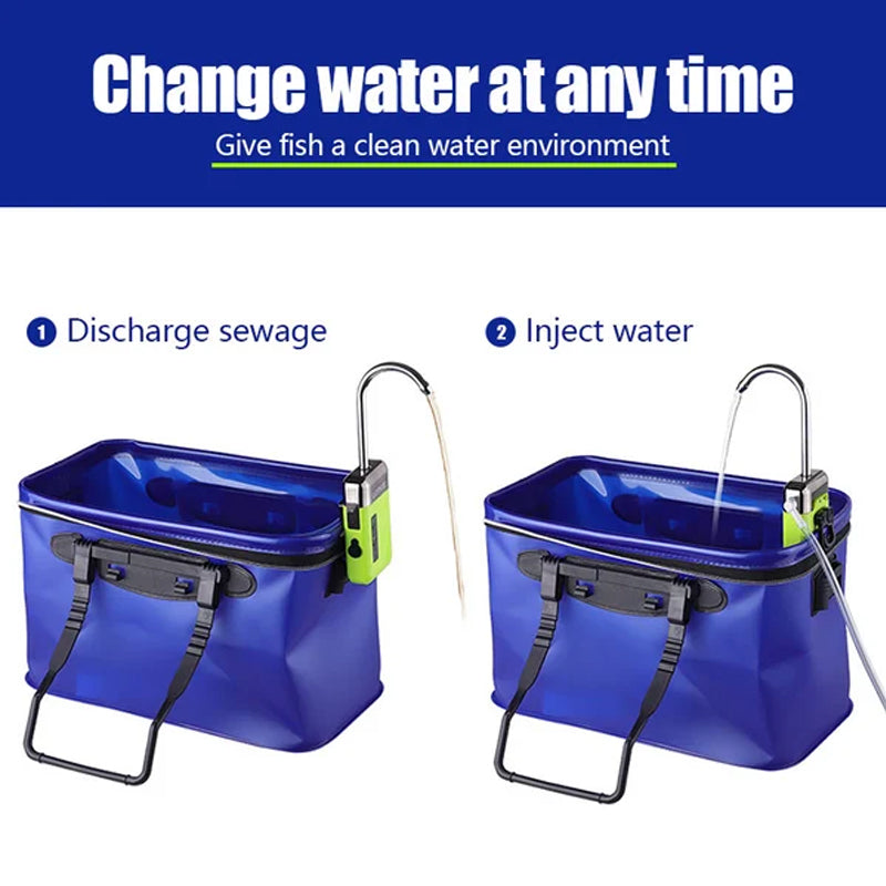 Sandsberg | Fischintelligente Sauerstoffpumpe - Besseres Angelerlebnis