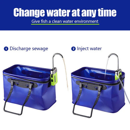 Sandsberg | Fischintelligente Sauerstoffpumpe - Besseres Angelerlebnis