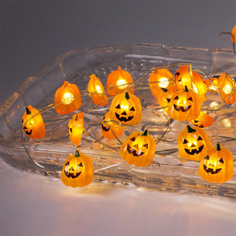 Halloween Kürbis Lichterketten