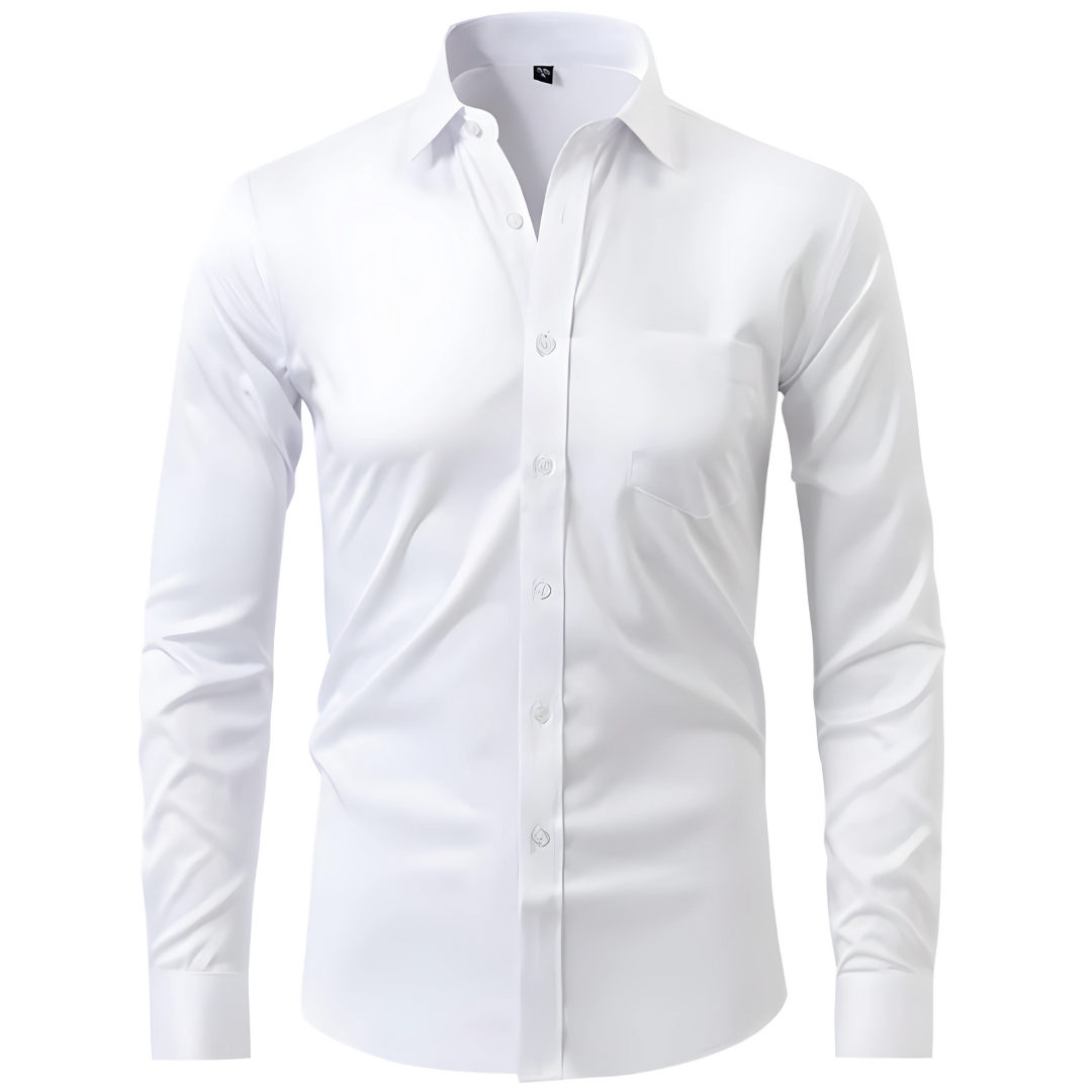 Sandsberg I Atmungsaktives, hoch elastisches Anti-Falten-Hemd