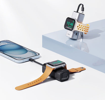 Sandsberg | 2-in-1 Mini tragbare magnetische kabellose Schnelllade-Powerbank (5000mAh)