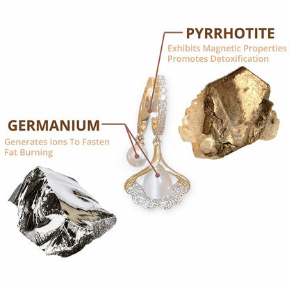 Sandsberg | Magnettherapie Detox Germanium Ohrringe