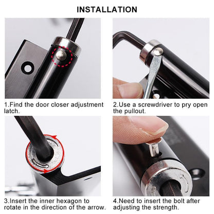 Sandsberg | Automatische Türselbstschließ-Scharnier