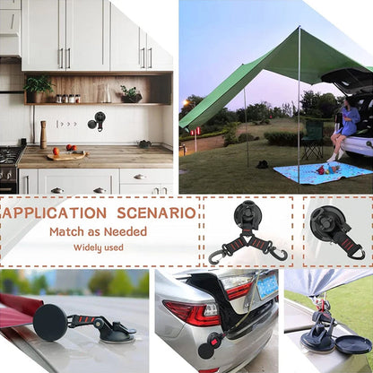 Sandsberg | Hochleistungs-Vakuumsaugnapf mit Haken