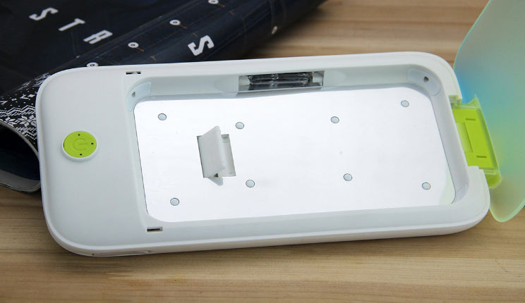 Sandsberg | Tragbarer multifunktionaler UV-Handysterilisator, mit UV/Ozon-Doppelsterilisation, für Ohrringe, Kopfhörer, Masken, Uhren und mehr