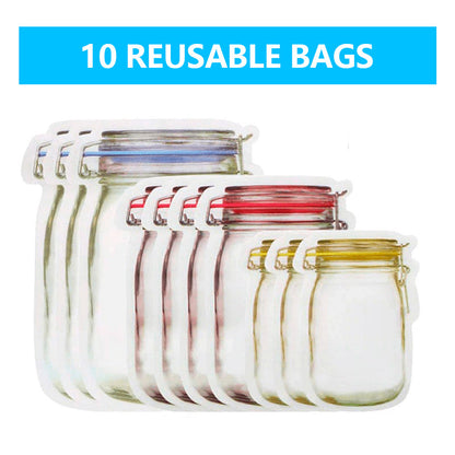 Sandsberg | Zip-Beutel in Form eines Töpfe