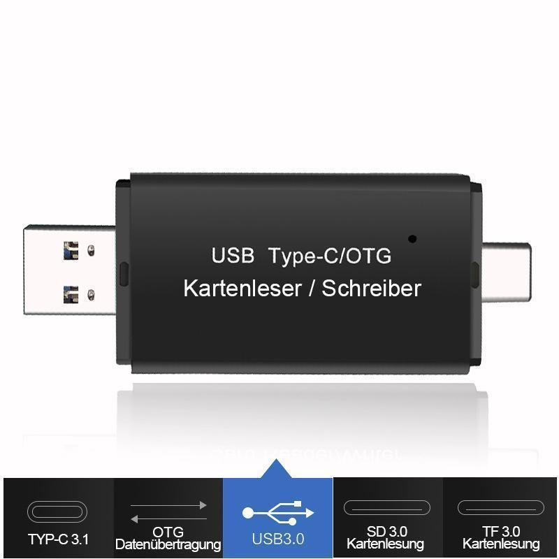 Sandsberg | 3 in 1 OTG-Kartenleser