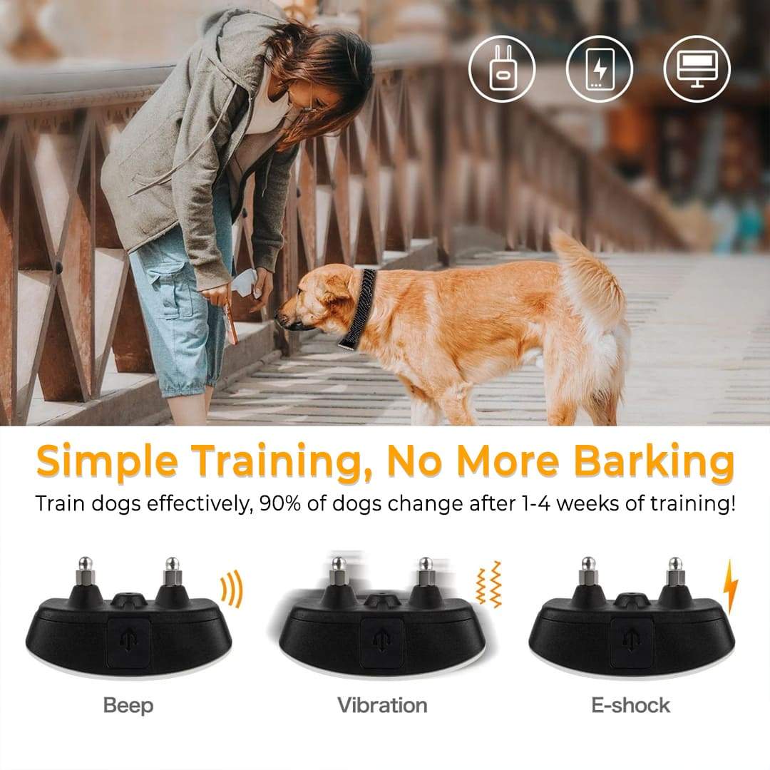 Sandsberg | Pro – Hochwertiges Effektives Anti-Bell-Halsband Für Hunde