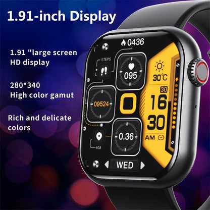 Sandsberg | Blutzucker Blutdruck Blutsauerstoff Schlafmonitor Wasserdichte Smartwatch