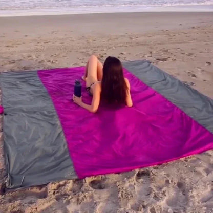 Sandfeste Stranddecke Leicht