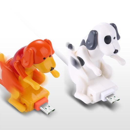 Lustiger Humpender Hund Schnelllade-Kabel