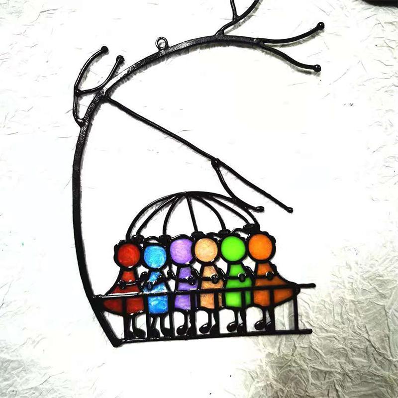Suncatcher Buntglas Kunst Fensterdekorationen