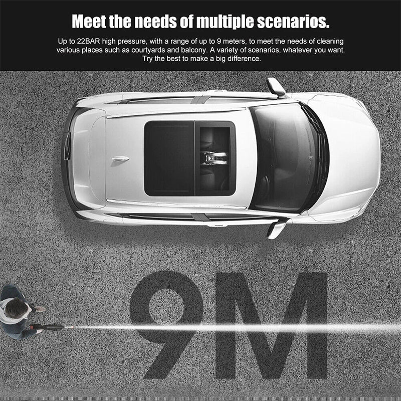 Sandsberg | Kabellose tragbare Hochdrucksprühwasserpistole