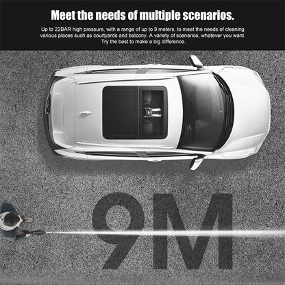 Sandsberg | Kabellose tragbare Hochdrucksprühwasserpistole