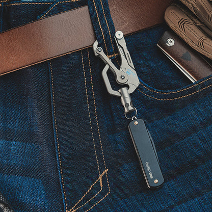 Sandsberg | Titanlegierung Universeller Rotierender Schlüsselanhänger (2er-Pack)