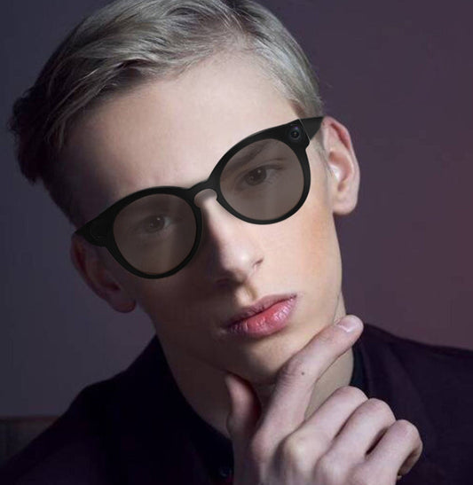 Sandsberg | HD 1080P Smart WiFi Sportsonnenbrille mit 155° großem Weitwinkelbewegungskamera, für Wandern, Party, Sport, Fahren & mehr