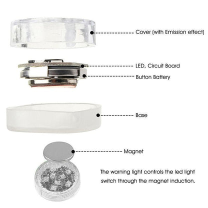 Sandsberg | Universelles Auto Tür LED Öffnungswarnsignallicht (2 Stück)