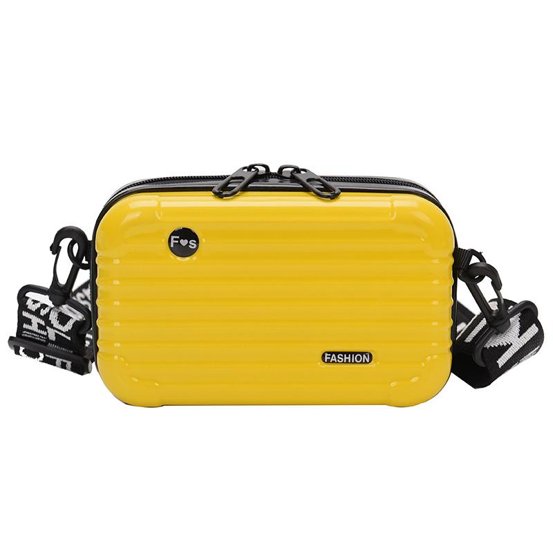 Damen Quadratische Kofferform Handtasche