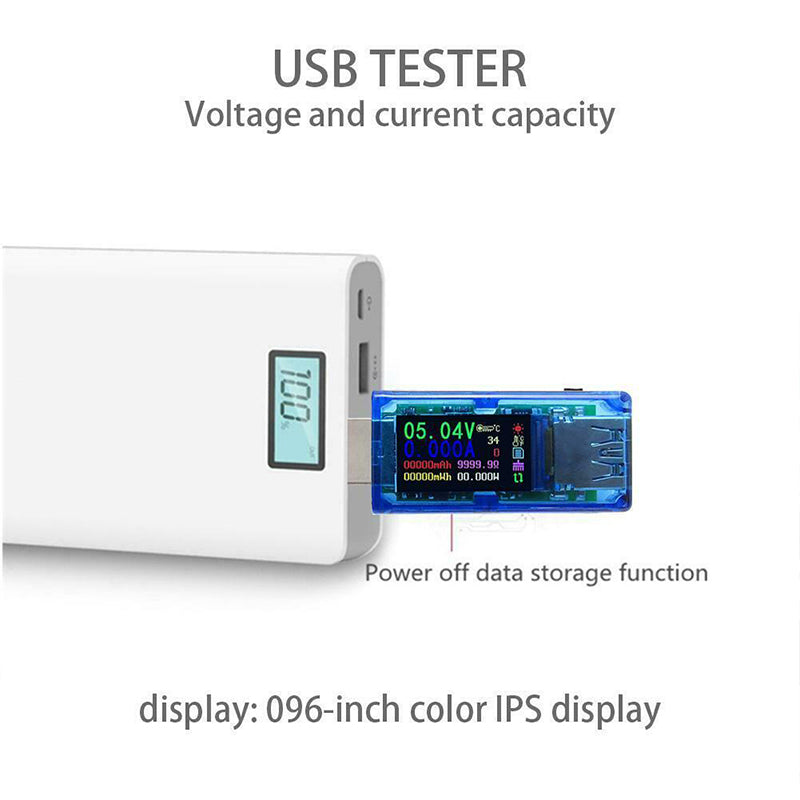 USB-Tester Strom Spannungs Messgerät Detektor